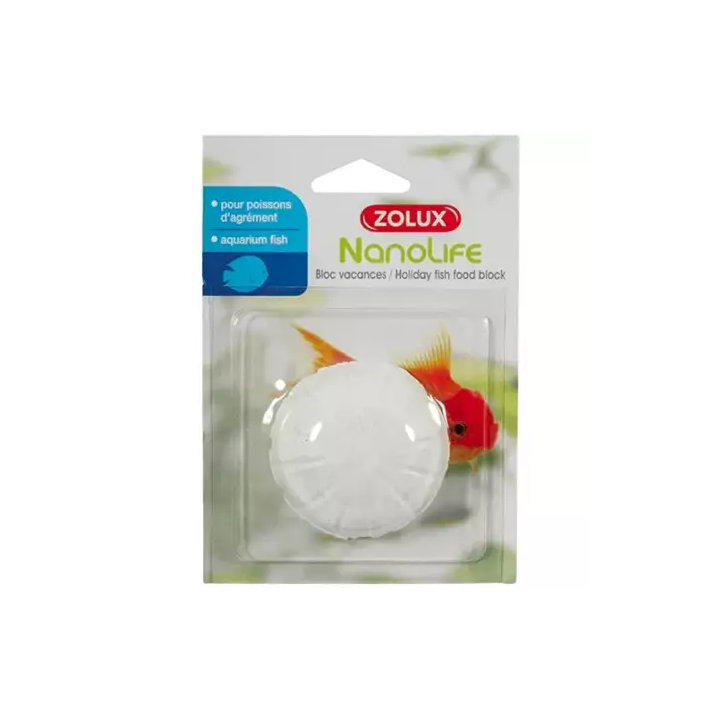 ZOLUX Bloc vacances - 1 bloc de 40 g