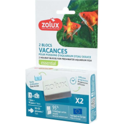 Zolux Blocs vacances pour poissons x2 - Noscompagnons