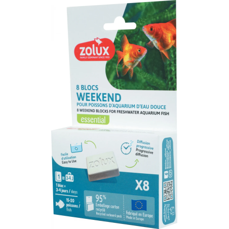 ZOLUX - blocs weekend x8 - Nos compagnons