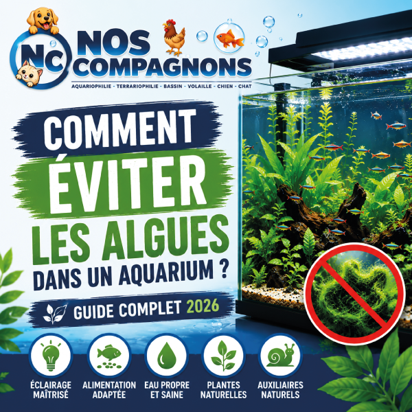 Comment éviter les algues dans un aquarium ? Guide complet 2026
