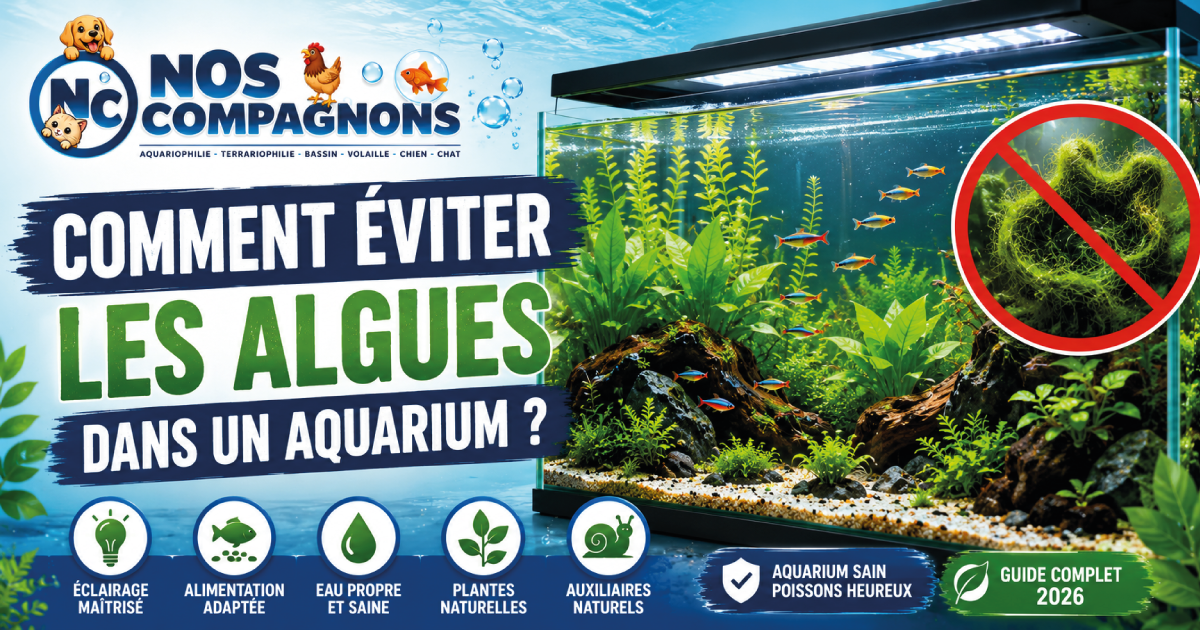 Comment éviter les algues dans un aquarium ? Guide complet 2026