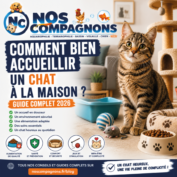 Comment bien accueillir un chat à la maison ?