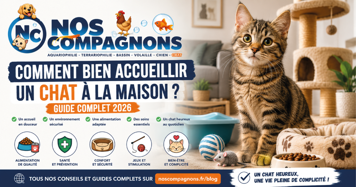 Comment bien accueillir un chat à la maison ?