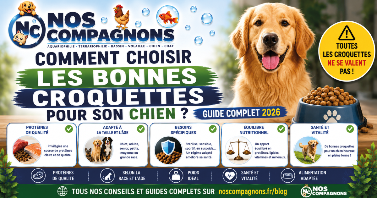 Comment choisir les bonnes croquettes pour son chien ?