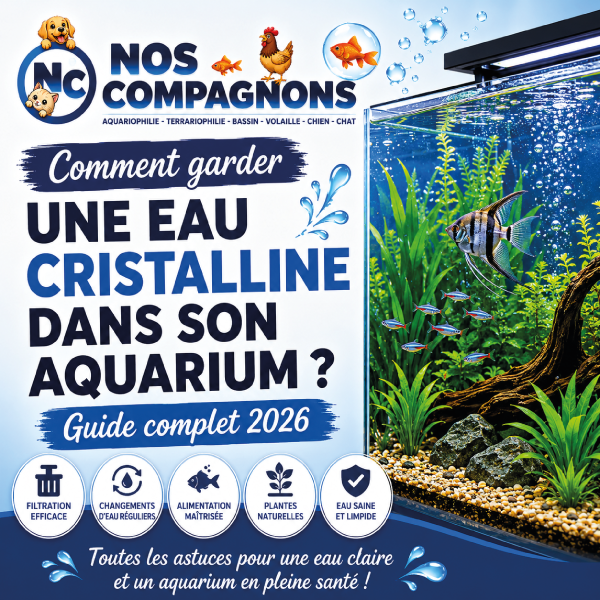 Comment garder une eau cristalline dans son aquarium ? Guide complet 2026