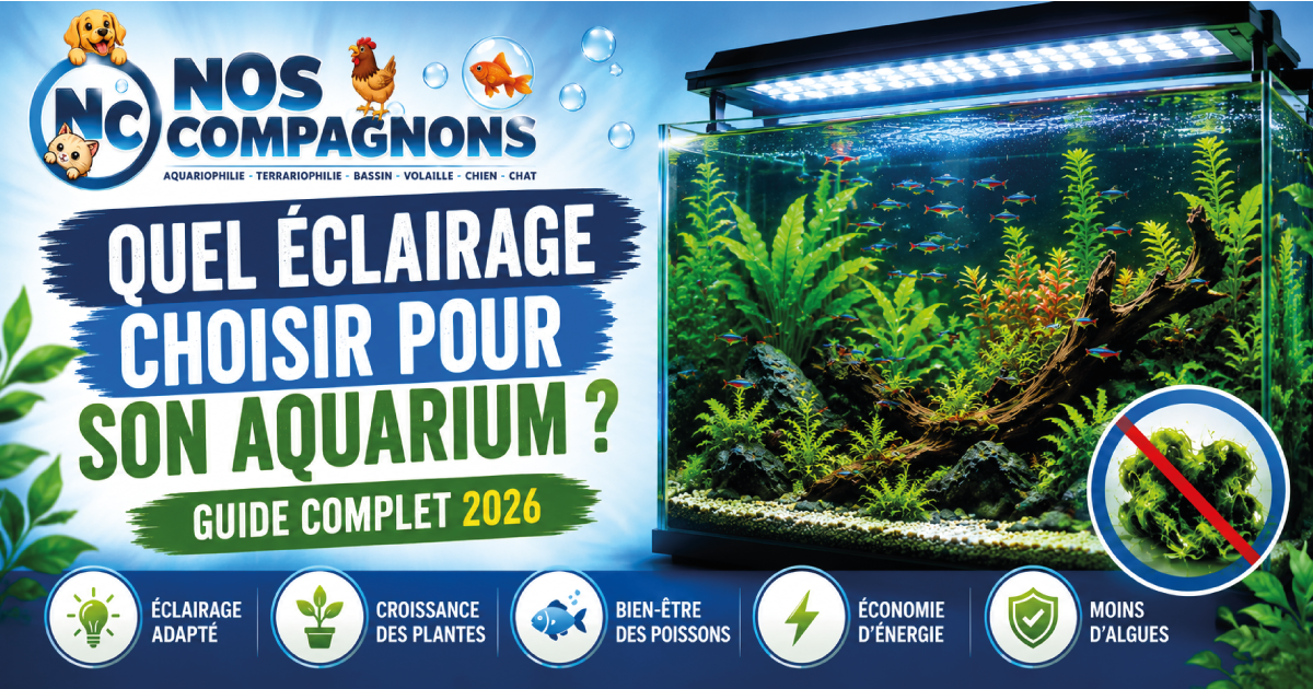 Quel éclairage choisir pour son aquarium ? Guide complet 2026